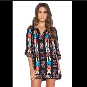 Tolani Kamaya Embroidered Tunic Dress XS/S